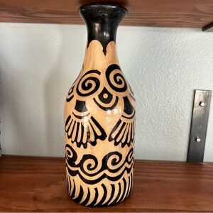 Vintage Clay Pottery Handmade Pottery Maybe Honduran Lenca Handmade Vase